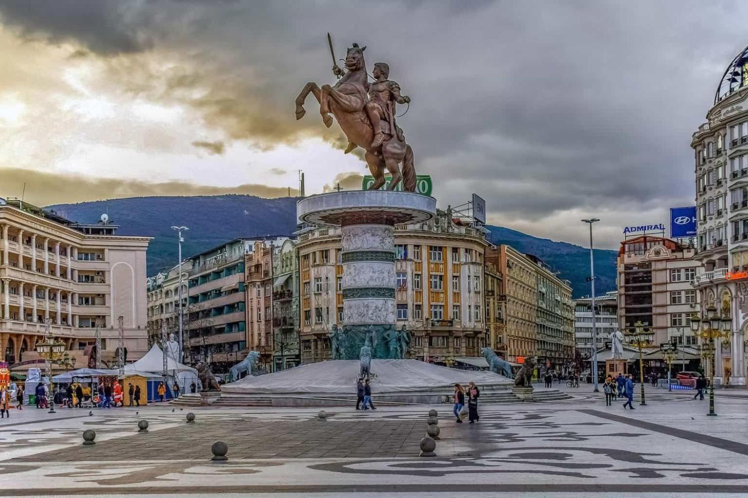 Grand Central Apartment Skopje Luaran gambar